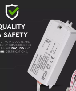 Ανιχνευτής κίνησης χεριού IR Max 300/500W Λευκό V-TAC – 5084