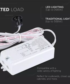 Ανιχνευτής κίνησης πόρτας IR Max 300/500W Λευκό V-TAC – 5085