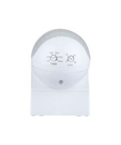 Αισθητήρας κίνησης φωτισμού με ρυθμιζόμενη ένταση και διάρκεια, ιδανικός για εσωτερική χρήση.