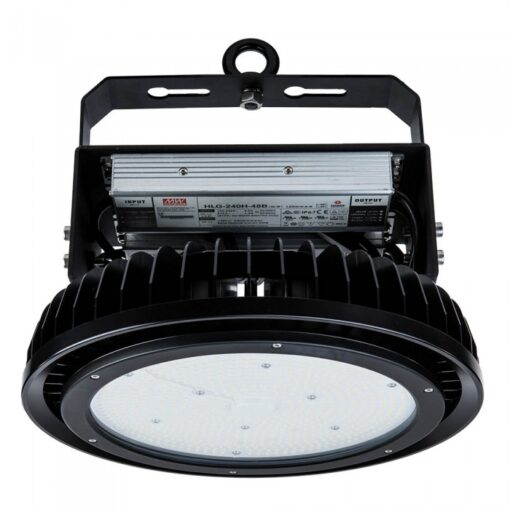 LED Καμπάνα Μαύρη 500W V-TAC PRO Samsung Chip 120° 24000lm IP65  Τροφοδοτικό Meanwell Φυσικό Λευκό 4000K – 509