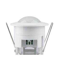 Αισθητήρας κίνησης οροφής λευκός, ιδανικός για αυτόματο έλεγχο φωτισμού σε χώρους γραφείων ή σπιτιού.