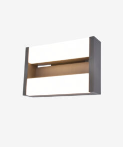 Lutec Conroy Φωτιστικό Τοίχου Βεράντας Σκούρο Γκρι Χρώματος Περιστρεφόμενο LED Dimmable 1200lm 3000K IP54 – 5107001118