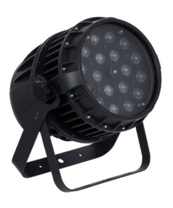 GloboStar® 51114 MINOTAUR Επαγγελματική Κεφαλή PAR DMX512 216W AC 220V-240V 4in1 BEAM – WASH – SPOT – ZOOM 8° – 60° OSRAM LED Αδιάβροχη IP65 RGBW – Μαύρο – L24.8 x W28 x H37cm