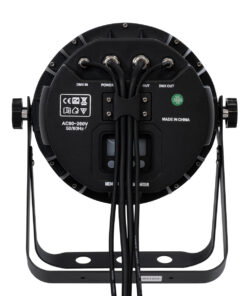 GloboStar® 51114 MINOTAUR Επαγγελματική Κεφαλή PAR DMX512 216W AC 220V-240V 4in1 BEAM – WASH – SPOT – ZOOM 8° – 60° OSRAM LED Αδιάβροχη IP65 RGBW – Μαύρο – L24.8 x W28 x H37cm