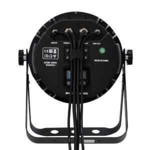 GloboStar® 51114 MINOTAUR Επαγγελματική Κεφαλή PAR DMX512 216W AC 220V-240V 4in1 BEAM – WASH – SPOT – ZOOM 8° – 60° OSRAM LED Αδιάβροχη IP65 RGBW – Μαύρο – L24.8 x W28 x H37cm