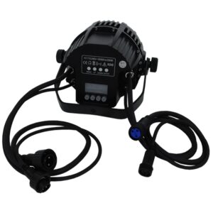 Επαγγελματική Κεφαλή PAR CREE LED BEAM WASH 216W 230V 15° DMX512 Αδιάβροχη IP65 RGBW GloboStar 51129