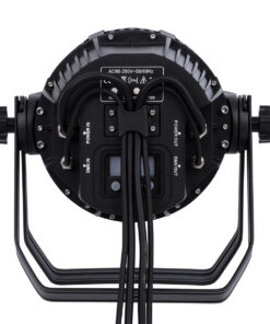 GloboStar® 51130 CENTAUR Επαγγελματική Κεφαλή PAR DMX512 270W AC 220V-240V 4in1 – SPOT 30° OSRAM LED Αδιάβροχη IP65 RGBW – Μαύρο – L22.6 x W22 x H32cm