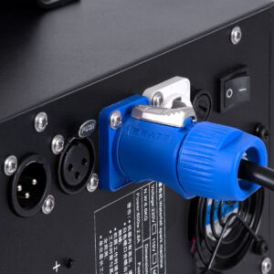 GloboStar® 51131 SIRENS Επαγγελματική Κρεμαστή Μηχανή Cold Sparkle Machine – Fountain Εφέ με Άκαυστες Σπίθες 600W AC 220V-240V DMX512 Display on Body & Ασύρματο Χειριστήριο – Μαύρο – L20 x W18 x H34cm