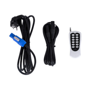 GloboStar® 51131 SIRENS Επαγγελματική Κρεμαστή Μηχανή Cold Sparkle Machine – Fountain Εφέ με Άκαυστες Σπίθες 600W AC 220V-240V DMX512 Display on Body & Ασύρματο Χειριστήριο – Μαύρο – L20 x W18 x H34cm