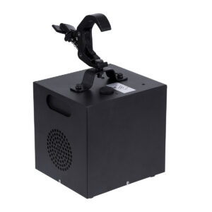 GloboStar® 51131 SIRENS Επαγγελματική Κρεμαστή Μηχανή Cold Sparkle Machine – Fountain Εφέ με Άκαυστες Σπίθες 600W AC 220V-240V DMX512 Display on Body & Ασύρματο Χειριστήριο – Μαύρο – L20 x W18 x H34cm