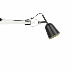 STUDIO BLACK AND CREAM CLIP LAMP FARO – 51133