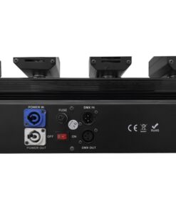 Επαγγελματική Μπάρα Laser με 6x300mw/638nm Κεφαλές 230V 3° DMX512 Μπλε GloboStar 51134