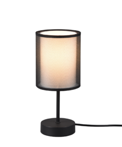 Επιτραπέζιο Φωτιστικό Trio Lighting BURTON 1x E14 Μαύρο Ματ Μεταλλικό – 511400132