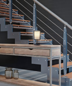 Επιτραπέζιο Φωτιστικό Trio Lighting BURTON 1x E14 Μαύρο Ματ Μεταλλικό – 511400132