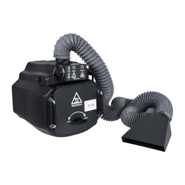 GloboStar® 51147 MEDUSA Επαγγελματική Επιδαπέδια Μηχανή Dry Ice CO2 Maker Machine – Εφέ Ξηρού Πάγου CO2 3500W AC 220V-240V με Φυσούνα – Μαύρο – L44 x W40 x H43cm