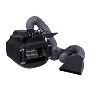 GloboStar® 51147 MEDUSA Επαγγελματική Επιδαπέδια Μηχανή Dry Ice CO2 Maker Machine – Εφέ Ξηρού Πάγου CO2 3500W AC 220V-240V με Φυσούνα – Μαύρο – L44 x W40 x H43cm