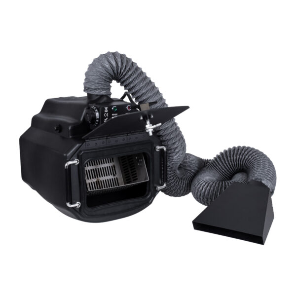 GloboStar® 51147 MEDUSA Επαγγελματική Επιδαπέδια Μηχανή Dry Ice CO2 Maker Machine – Εφέ Ξηρού Πάγου CO2 3500W AC 220V-240V με Φυσούνα – Μαύρο – L44 x W40 x H43cm