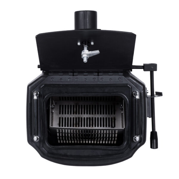 GloboStar® 51147 MEDUSA Επαγγελματική Επιδαπέδια Μηχανή Dry Ice CO2 Maker Machine – Εφέ Ξηρού Πάγου CO2 3500W AC 220V-240V με Φυσούνα – Μαύρο – L44 x W40 x H43cm