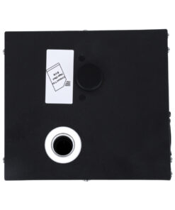 GloboStar® 51148 SIRENS Επαγγελματική Επιδαπέδια Μηχανή Cold Sparkle Machine – Fountain Εφέ με Άκαυστες Σπίθες 600W AC 220V-240V DMX512 Display on Body – Μαύρο – L18 x W16.5 x H24cm