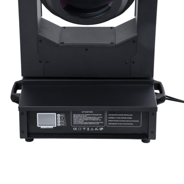 GloboStar® POSEIDON 51155 Επαγγελματική Κινούμενη Ρομποτική Κεφαλή BEAM Light PHILIPS 17R Ultra Bright 500W AC 220V-240V Αδιάβροχο IP65 RGBW DMX512 – Μ50 x Π40.5 x Υ72cm – 2 Χρόνια Εγγύηση