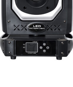 GloboStar® HERACLES 51156 Επαγγελματική Κινούμενη Ρομποτική Κεφαλή PATTERN Light CREE LED 100W AC 220V-240V IP20 RGBW DMX512 – Μ25.5 x Π20 x Υ35cm – 2 Χρόνια Εγγύηση