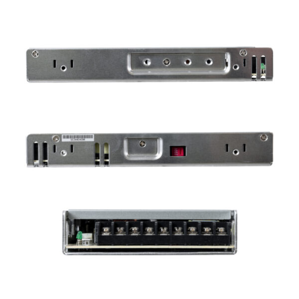 GloboStar® LRS-450-12 90786 MEANWELL Ρυθμιζόμενο Μεταλλικό Τροφοδοτικό PELV για Προϊόντα LED 450W 37.5A – AC 220-240V σε DC 12V – Ρυθμιζόμενο από 10.2VDC έως 13.8VDC – IP20 Μ22.5 x Π12.4 x Υ3.5cm – 3 Χρόνια Εγγύηση