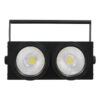 Προβολέας LED COB DMX512 Strobe Blinder Matrix Light 200 Watt (2x100w) Ψυχρό Λευκό 6000k GloboStar 51162