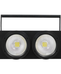 Προβολέας LED COB DMX512 Strobe Blinder Matrix Light 200 Watt (2x100w) Ψυχρό Λευκό 6000k GloboStar 51162