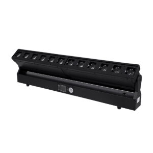 GloboStar® 51168 SPHINX Επαγγελματική Κινούμενη Μπάρα Φωτισμού DIGITAL MATRIX PIXEL LED 480W AC 220V-240V 4IN1 BEAM – WASH – SPOT – ZOOM 5° – 35° OSRAM LED DMX512 Display on Body RGBW – Μαύρο – L102 x W10 x H16.5cm
