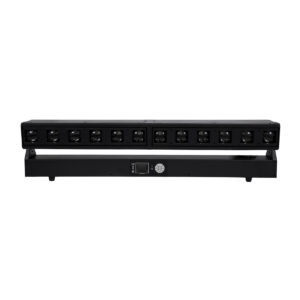 GloboStar® 51168 SPHINX Επαγγελματική Κινούμενη Μπάρα Φωτισμού DIGITAL MATRIX PIXEL LED 480W AC 220V-240V 4IN1 BEAM – WASH – SPOT – ZOOM 5° – 35° OSRAM LED DMX512 Display on Body RGBW – Μαύρο – L102 x W10 x H16.5cm