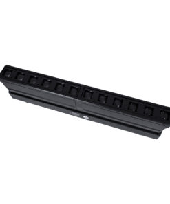 GloboStar® 51168 SPHINX Επαγγελματική Κινούμενη Μπάρα Φωτισμού DIGITAL MATRIX PIXEL LED 480W AC 220V-240V 4IN1 BEAM – WASH – SPOT – ZOOM 5° – 35° OSRAM LED DMX512 Display on Body RGBW – Μαύρο – L102 x W10 x H16.5cm