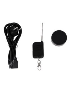 GloboStar® 51170 MERMAID Επαγγελματική Επιδαπέδια Μηχανή Double Haze Machine – Διπλού Εφέ Ομίχλης-Νέφωσης 600W AC 220V-240V DMX512 Display on Body & Ασύρματο Χειριστήριο σε Flight Case – Μαύρο – L49.5 x W38 x H45cm