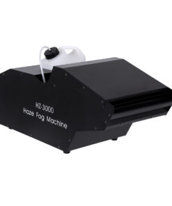 GloboStar® 51173 GRIFFIN Επαγγελματική Επιδαπέδια Μηχανή Haze Machine – Εφέ Ομίχλης-Νέφωσης 3000W AC 220V-240V DMX512 Display on Body & Ασύρματο Χειριστήριο – Μαύρο – L66 x W28.5 x H36cm