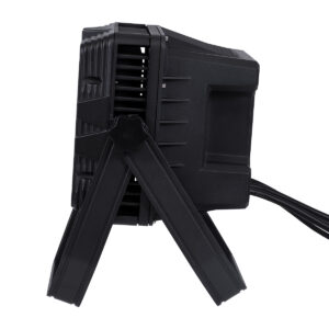 GloboStar® 51175 HARPIES Επαγγελματική Κεφαλή PAR DMX512 360W AC 220V-240V 4in1 – SPOT 25° OSRAM LED Αδιάβροχη IP65 RGBW+UV – Μαύρο – L34 x W21 x H34cm