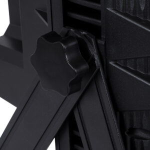 GloboStar® 51175 HARPIES Επαγγελματική Κεφαλή PAR DMX512 360W AC 220V-240V 4in1 – SPOT 25° OSRAM LED Αδιάβροχη IP65 RGBW+UV – Μαύρο – L34 x W21 x H34cm