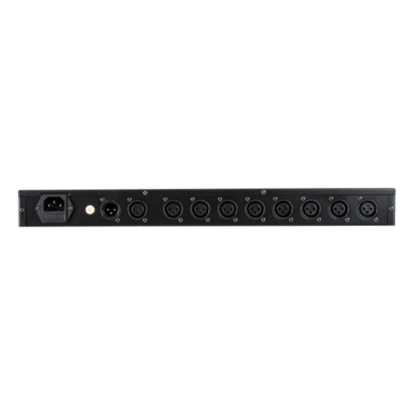 GloboStar® SPLITTER 51178 Διακλαδωτής & Ενισχυτής Σήματος DMX 8 Καναλιών – Rack Mount – AC 220-240V IP20 – Μ48 x Π17 x Υ4.5cm – 2 Χρόνια Εγγύηση