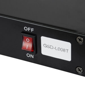 GloboStar® SPLITTER 51178 Διακλαδωτής & Ενισχυτής Σήματος DMX 8 Καναλιών – Rack Mount – AC 220-240V IP20 – Μ48 x Π17 x Υ4.5cm – 2 Χρόνια Εγγύηση