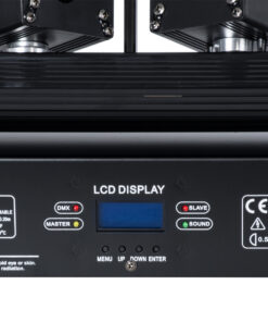 GloboStar® AMNESIA 51179 Επαγγελματική Κινούμενη Ρομποτική Μπάρα Super LASER BEAM Light 150W – 6 x 1W Laser – 300mW RED/638nm – 100mW GREEN/531nm – 600mW BLUE/442nm – AC 220V-240V IP20 3in1 RGB DMX512 – Μ86 x Π23 x Υ9cm – 2 Χρόνια Εγγύηση