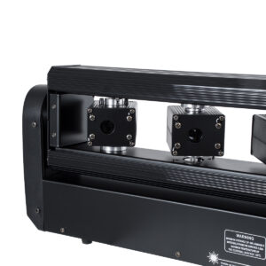 GloboStar® AMNESIA 51179 Επαγγελματική Κινούμενη Ρομποτική Μπάρα Super LASER BEAM Light 150W – 6 x 1W Laser – 300mW RED/638nm – 100mW GREEN/531nm – 600mW BLUE/442nm – AC 220V-240V IP20 3in1 RGB DMX512 – Μ86 x Π23 x Υ9cm – 2 Χρόνια Εγγύηση