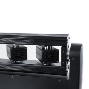 GloboStar® AMNESIA 51179 Επαγγελματική Κινούμενη Ρομποτική Μπάρα Super LASER BEAM Light 150W – 6 x 1W Laser – 300mW RED/638nm – 100mW GREEN/531nm – 600mW BLUE/442nm – AC 220V-240V IP20 3in1 RGB DMX512 – Μ86 x Π23 x Υ9cm – 2 Χρόνια Εγγύηση