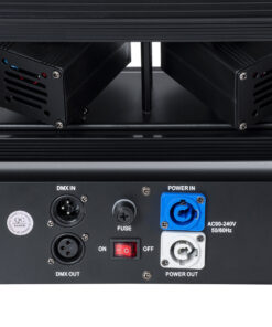 GloboStar® AMNESIA 51179 Επαγγελματική Κινούμενη Ρομποτική Μπάρα Super LASER BEAM Light 150W – 6 x 1W Laser – 300mW RED/638nm – 100mW GREEN/531nm – 600mW BLUE/442nm – AC 220V-240V IP20 3in1 RGB DMX512 – Μ86 x Π23 x Υ9cm – 2 Χρόνια Εγγύηση