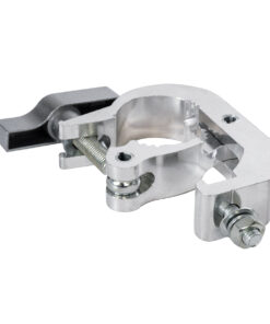 GloboStar® CLAMPS 51185 Επαγγελματικός Γάντζος Hook Αλουμινίου Ύψηλης Αντοχής για Κρέμαση, Στήριξη & Τοποθέτηση Προϊόντων Stage σε Τράσες – Μ17 x Π12 x Υ3cm – Χρώμιο