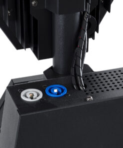 GloboStar® 51194 LINE COLUMN HEXA Επαγγελματικό Φωτιστικό Ειδικών Εφέ DIGITAL MATRIX PIXEL & Blinder – 6 x 100W LED COB Chips Ultra Gold Warm White 2200K & 144 x 0.5W LED SMD5050 Chips RGB – AC 220V-240V DMX512 Display on Body – Μαύρο – Μ40 x Π32 x Υ146.5cm