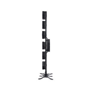 GloboStar® 51194 LINE COLUMN HEXA Επαγγελματικό Φωτιστικό Ειδικών Εφέ DIGITAL MATRIX PIXEL & Blinder – 6 x 100W LED COB Chips Ultra Gold Warm White 2200K & 144 x 0.5W LED SMD5050 Chips RGB – AC 220V-240V DMX512 Display on Body – Μαύρο – Μ40 x Π32 x Υ146.5cm