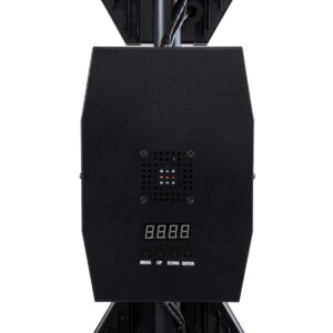 GloboStar® 51194 LINE COLUMN HEXA Επαγγελματικό Φωτιστικό Ειδικών Εφέ DIGITAL MATRIX PIXEL & Blinder – 6 x 100W LED COB Chips Ultra Gold Warm White 2200K & 144 x 0.5W LED SMD5050 Chips RGB – AC 220V-240V DMX512 Display on Body – Μαύρο – Μ40 x Π32 x Υ146.5cm