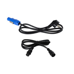 GloboStar® 51195 HALO HEXA Επαγγελματικό Φωτιστικό Ειδικών Εφέ DIGITAL MATRIX PIXEL & Blinder – 7 x 50W LED COB Chips Ultra Gold Warm White 2200K & 168 x 0.5W LED SMD5050 Chips RGB – AC 220V-240V DMX512 Display on Body – Μαύρο – Μ50 x Π10.5 x Υ47cm