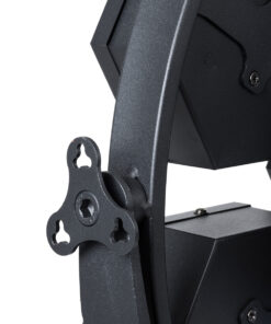 GloboStar® 51195 HALO HEXA Επαγγελματικό Φωτιστικό Ειδικών Εφέ DIGITAL MATRIX PIXEL & Blinder – 7 x 50W LED COB Chips Ultra Gold Warm White 2200K & 168 x 0.5W LED SMD5050 Chips RGB – AC 220V-240V DMX512 Display on Body – Μαύρο – Μ50 x Π10.5 x Υ47cm