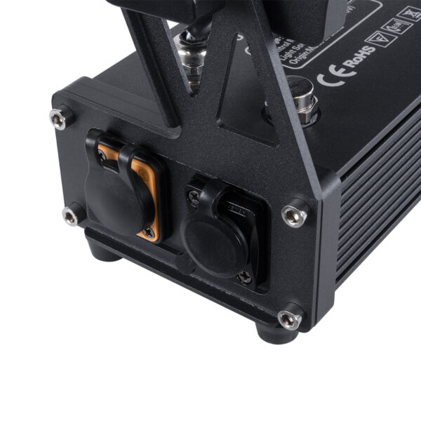 GloboStar® 51198 CYRUS Επαγγελματική Κεφαλή PAR DMX512 180W AC 220V-240V 6in1 – SPOT 25° OSRAM LED Αδιάβροχη IP65 RGBW+UV – Μαύρο – Μ30 x Π14 x Υ19cm – 2 Χρόνια Εγγύηση