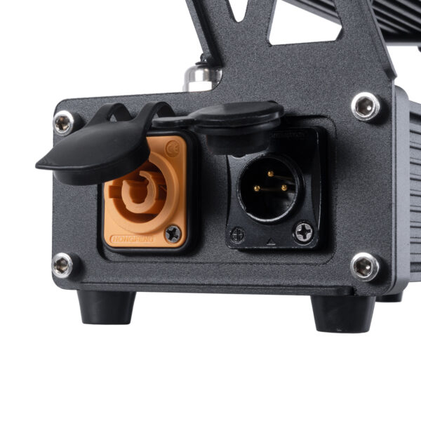GloboStar® 51198 CYRUS Επαγγελματική Κεφαλή PAR DMX512 180W AC 220V-240V 6in1 – SPOT 25° OSRAM LED Αδιάβροχη IP65 RGBW+UV – Μαύρο – Μ30 x Π14 x Υ19cm – 2 Χρόνια Εγγύηση