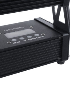 GloboStar® 51198 CYRUS Επαγγελματική Κεφαλή PAR DMX512 180W AC 220V-240V 6in1 – SPOT 25° OSRAM LED Αδιάβροχη IP65 RGBW+UV – Μαύρο – Μ30 x Π14 x Υ19cm – 2 Χρόνια Εγγύηση